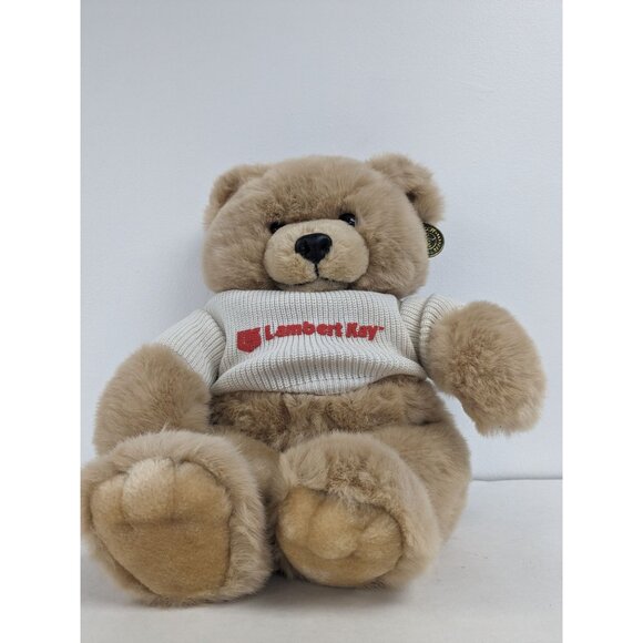 Vintage Lambert Kay Bear 24 K Polar Puff 1994 Light Brown Stuffed Animal 13" #2 - Picture 1 of 3